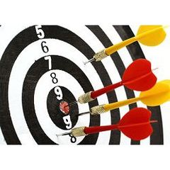 BẢNG PHÓNG PHI TIÊU DART BOARD LOẠI 4 MŨI TÊN