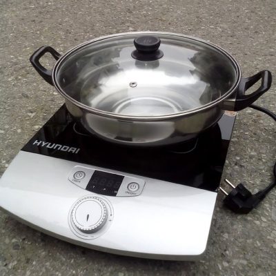 Bếp từ đơn cao cấp Hyndai DH 15T8 tặng nồi từ