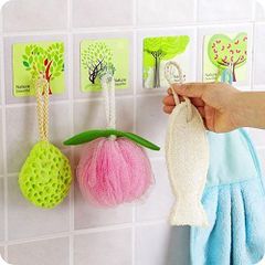 BỘ 4 MÓC TREO ĐỒ DÍNH TƯỜNG CHỊU LỰC