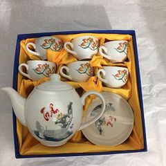 BỘ ẤM CHÉN TRI ÂN THẦY CÔ SỨ BÁT TRÀNG