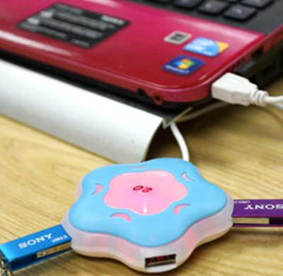 BỘ CHIA USB 4 CỔNG HÌNH HOA