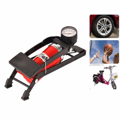Bơm hơi đạp chân mini cho ô tô