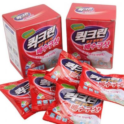 BỘT THÔNG TẮC VỆ SINH , THÔNG CỐNG HÀN QUỐC