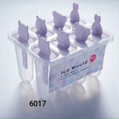 Khuôn làm kem trong 8 ngăn hình thú