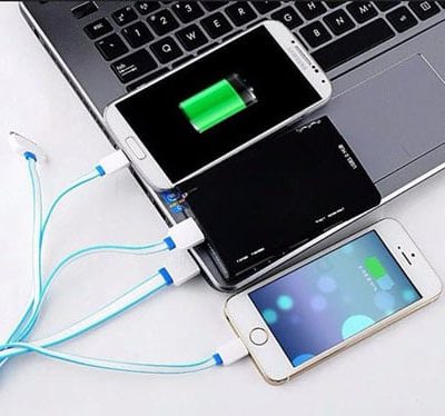 Cáp sạc điện thoại đa năng 4 cổng