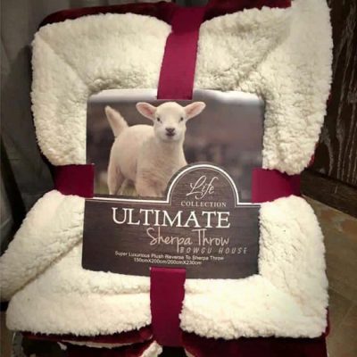 CHĂN LÔNG CỪU ULTIMATE SIZE 2M X 2M3