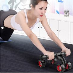 CON LĂN TẬP CƠ BỤNG 4 BÁNH