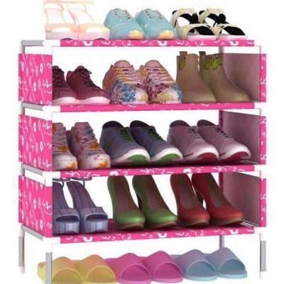 Kệ giày 4 tầng hình hoa