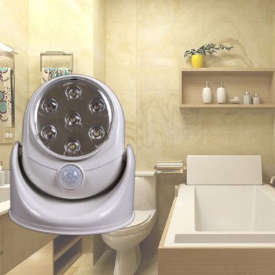 Đèn led cảm ứng tiết kiệm điện xoay 360 độ