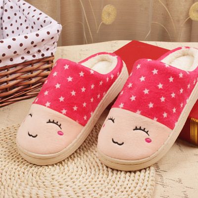 DÉP BÔNG SMILING CUTE ĐẾ CAO SU