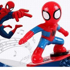 Đồ chơi người nhện trượt ván cho bé