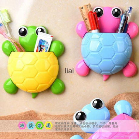 Dụng cụ để bàn chải kem đánh răng hình chú rùa