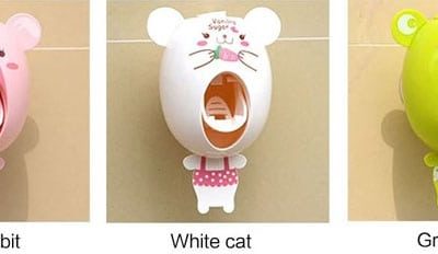 Dụng cụ lấy kem đánh răng hình thú đáng yêu