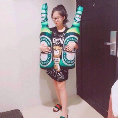 GỐI ÔM HÌNH CHAI BIA HEINEKEN