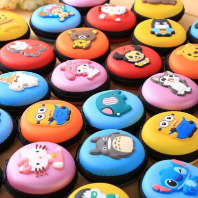 HỘP ĐỰNG TAI NGHE, CÁP SẠC HÌNH THÚ