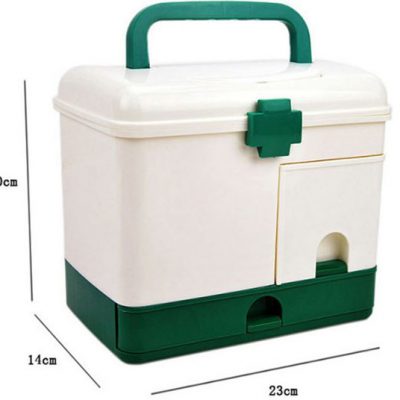 Hộp đựng thuốc y tế 3 tầng