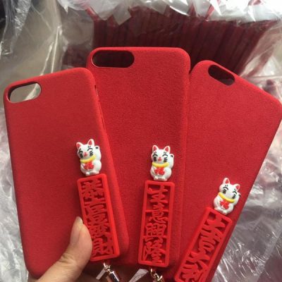 Ốp lưng điện thoại mèo thần tài