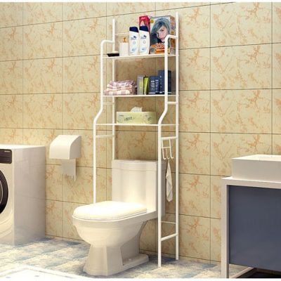 KỆ 3 TẦNG ĐỂ ĐỒ PHÍA TRÊN BỒN CẦU