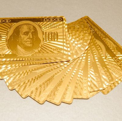 Bộ Bài Tây Mạ Vàng 24k