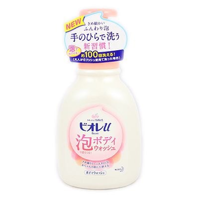 Sữa tắm tạo bọt Biore dùng được cho trẻ nhỏ 600 ml Kao