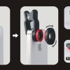 LENS CHỤP HÌNH 3 IN 1 CHO ĐIỆN THOẠI