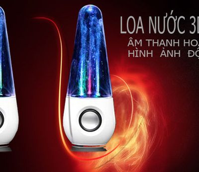 LOA PHUN NƯỚC THEO ĐIỆU NHẠC ĐỘC ĐÁO