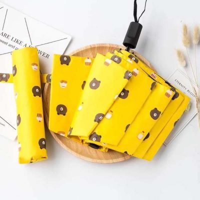 Ô gấu Brown gấp gọn chống tia uv