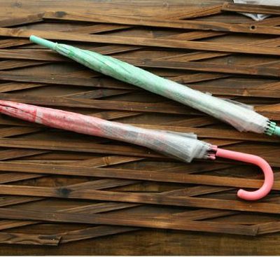 Ô trong suốt in hình hoa