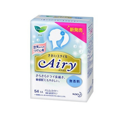 BVS Laurier hàng ngày Kireri Style Airy không mùi (54 miếng) Kao