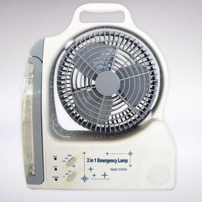 Quạt sạc tích điện 2 in 1 Emergency