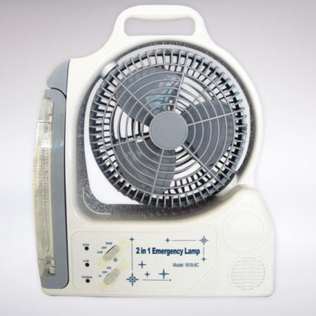 Quạt sạc tích điện 2 in 1 Emergency