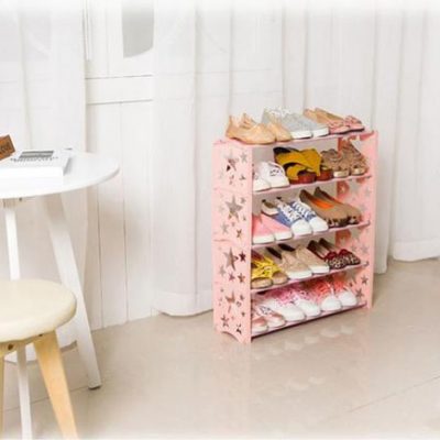 Kệ để giày dép 5 tầng hình sao