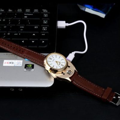 Đồng hồ bật lửa sạc điện độc đáo