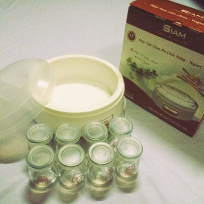 Máy làm sữa chua Siam 8 cốc thủy tinh