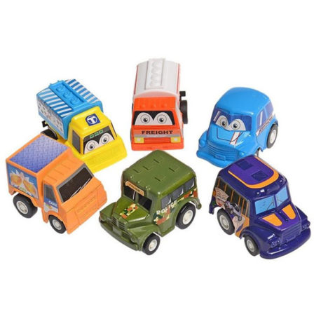 BỘ 6 Ô TÔ ĐỒ CHƠI CHO BÉ