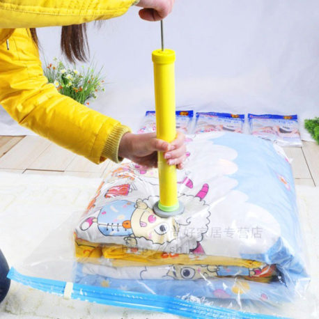 Túi hút chân không có bơm tay (bộ 8 cái)