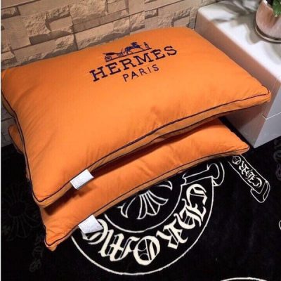 Cặp gối lông vũ Hermes Paris