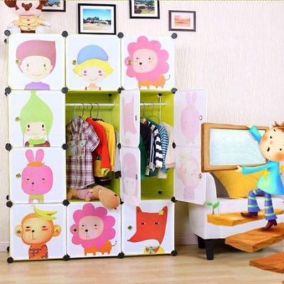 Tủ nhựa lắp ghép 3 buồng 12 ô