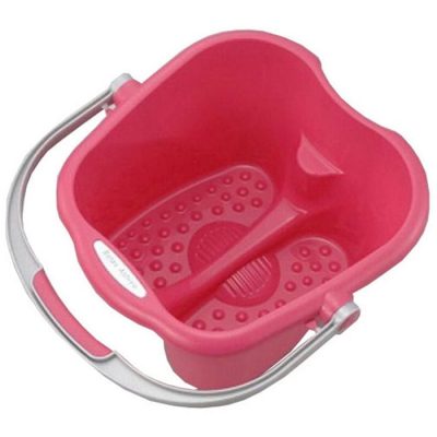 Chậu ngâm chân màu hồng- Inomata