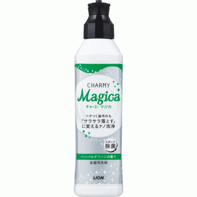 LION- Nước rửa bát Charmy MAGICA hương thảo dược 240ml