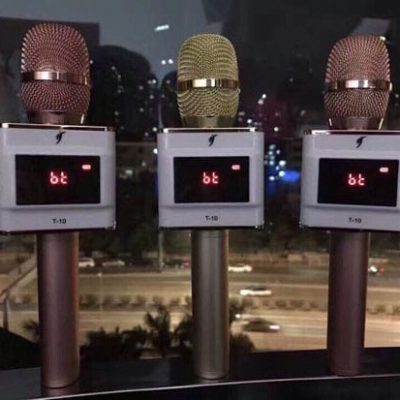 Mic karaoke kèm loa T-10