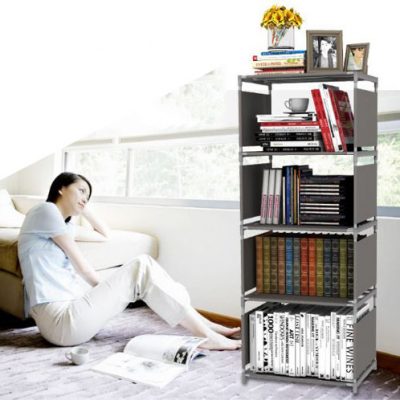 Kệ để sách lắp ghép 4 tầng