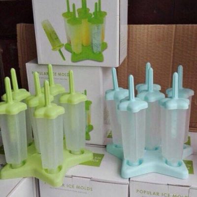 Khuôn làm kem 6 que hình sao