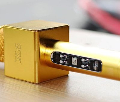 Micro kèm loa X6 mạ vàng chính hãng