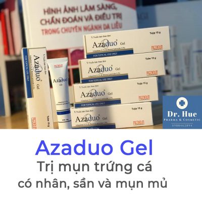 Gel trị mụn trứng cá Azaduo Gel