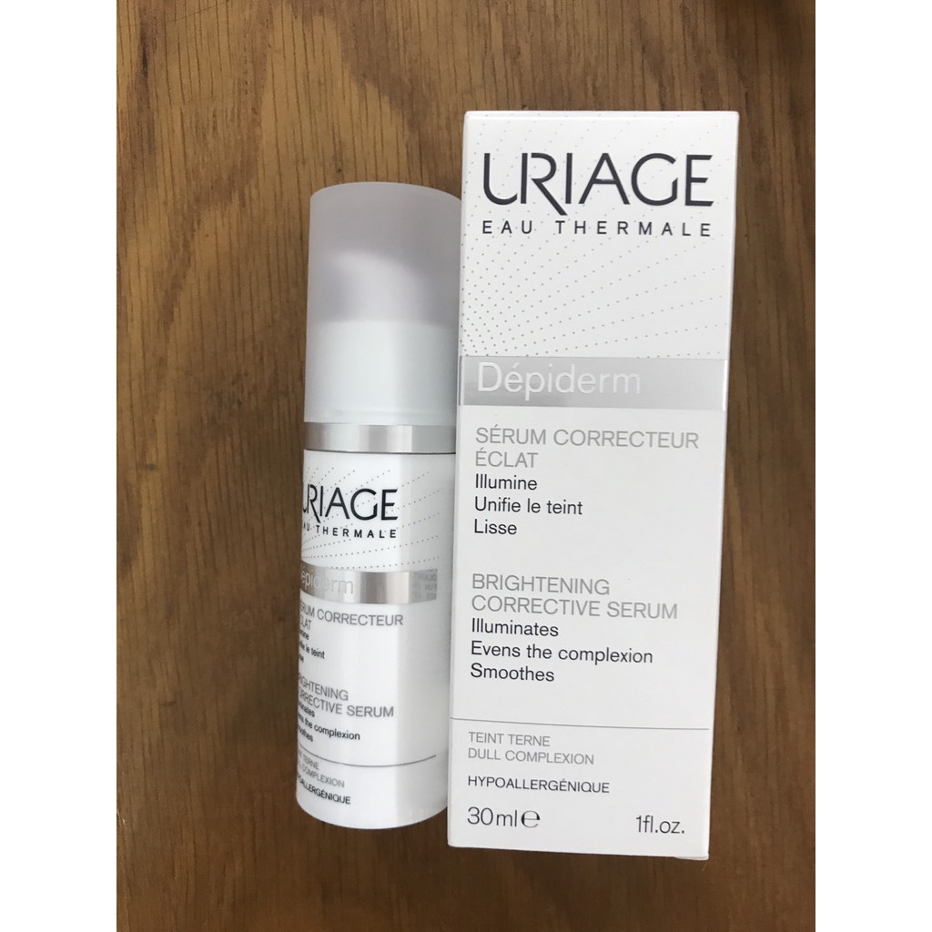 Tinh chất Uriage dưỡng trắng - Uriage Depiderm White lightening corrective serum - Uriage Depiderm White Sérum Correcteur Éclaircissant (30ml) Tinh chất Uriage dưỡng trắng - Uriage Depiderm White lightening corrective serum - Uriage Depiderm White Sérum Correcteur Éclaircissant (30ml)