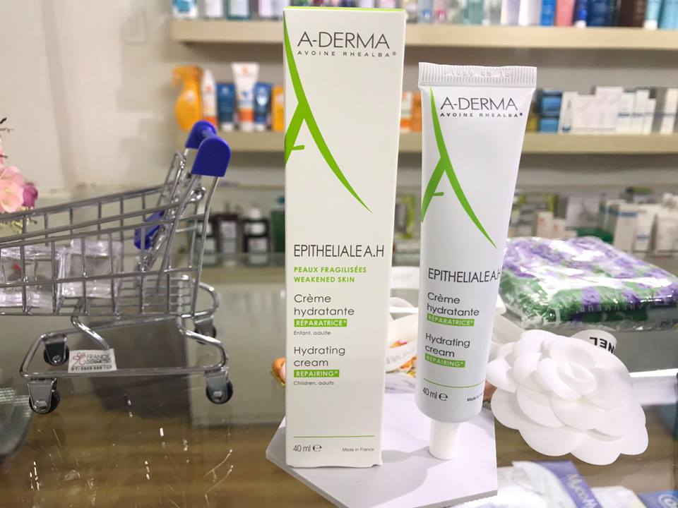 Kem Dưỡng A-DERMA Hỗ Trợ Nhanh Liền Sẹo 40ml Epitheliale A.H Duo Ultra Repairing Cream Kem Dưỡng A-DERMA Hỗ Trợ Nhanh Liền Sẹo 40ml Epitheliale A.H Duo Ultra Repairing Cream