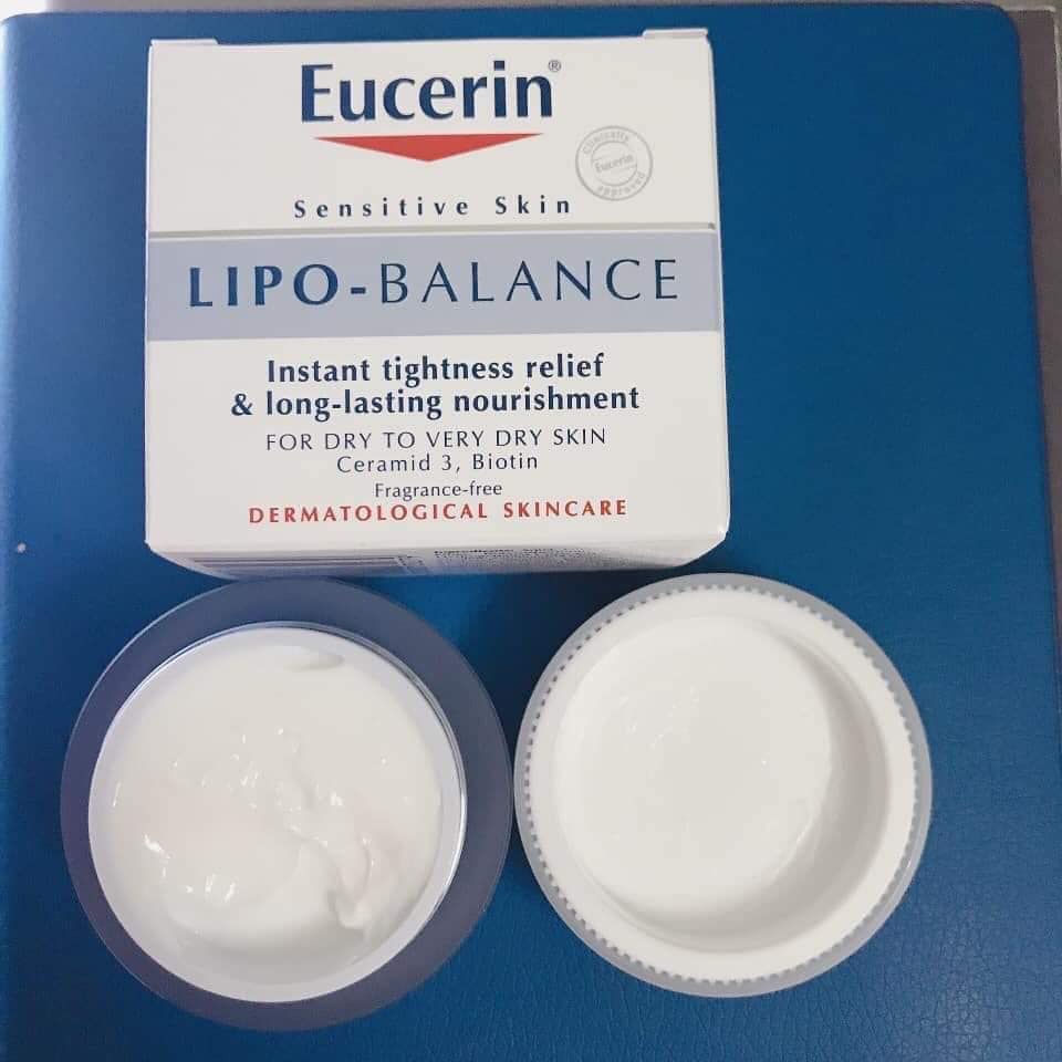 Kem Dưỡng Ẩm Cho Da Khô Và Nhạy Cảm Eucerin Lipo Balance Kem Dưỡng Ẩm Cho Da Khô Và Nhạy Cảm Eucerin Lipo Balance