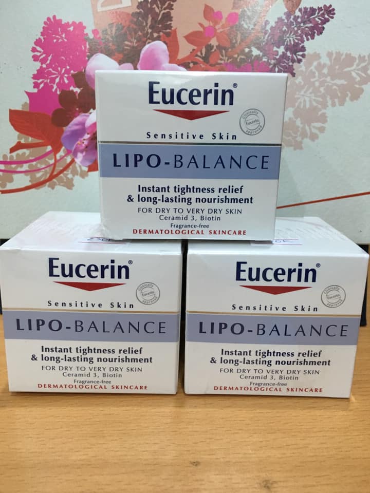 Kem Dưỡng Ẩm Cho Da Khô Và Nhạy Cảm Eucerin Lipo Balance Kem Dưỡng Ẩm Cho Da Khô Và Nhạy Cảm Eucerin Lipo Balance