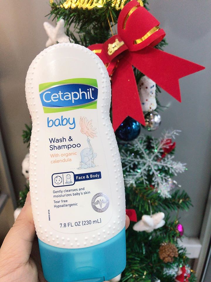 Sữa tắm gội Cetaphil Baby Wash & Shampoo 230ml